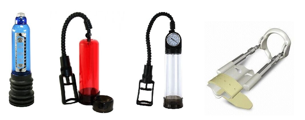 Pompele de vid și extensiile sunt dispozitive care vă pot ajuta să vă măriți penisul